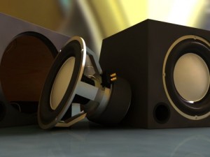 subwoofer 3D Model