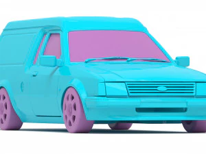 Escort 3rd Gen Van Shell kit all printable 3D Print Model