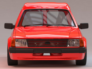 Escort 3rd Gen Van Shell kit all printable 3D Print Model