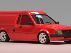 Escort 3rd Gen Van Shell kit all printable 3D Print Model