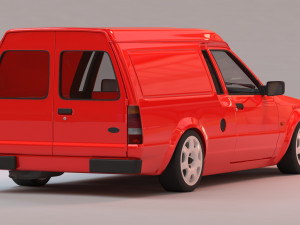 Escort 3rd Gen Van Shell kit all printable 3D Print Model