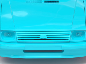 Escort 3rd Gen Van Shell kit all printable 3D Print Model