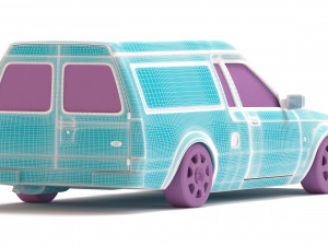 Escort 3rd Gen Van Shell kit all printable 3D Print Model