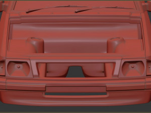 Escort 3rd Gen Van Shell kit all printable 3D Print Model