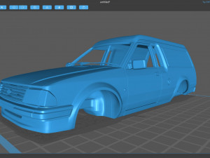 Escort 3rd Gen Van Shell kit all printable 3D Print Model