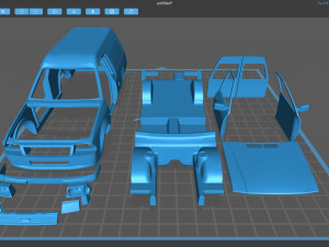 Escort 3rd Gen Van Shell kit all printable 3D Print Model