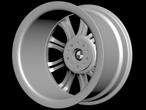 E60 M Sport 10 Spoke Rim Model Cetak 3D