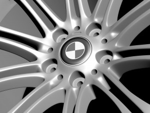 E60 M Sport 10 Spoke Rim Model Cetak 3D