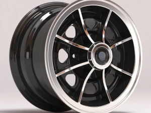 Classic Mini D1 Wheel 3D Print Model