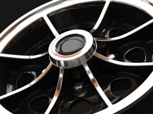 Classic Mini D1 Wheel 3D Print Model