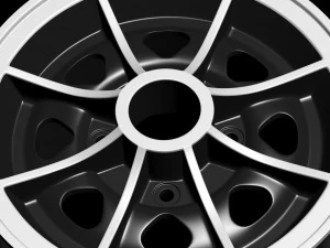 Classic Mini D1 Wheel 3D Print Model