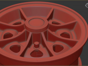 Classic Mini D1 Wheel 3D-printmodel