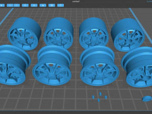 Classic Mini D1 Wheel 3D-printmodel