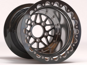 RBZ Billet Speedster Wheel ffront and rear Model do druku 3D
