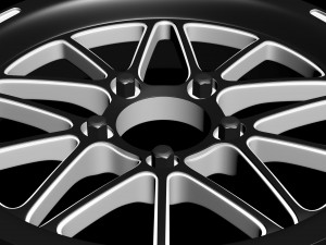 RBZ Billet Speedster Wheel ffront and rear Model do druku 3D