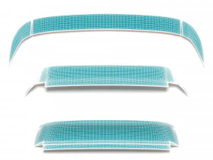 Civic EG6 Rear Spoilers kit 3D Print Model