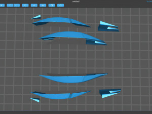 F40 Liberty Walk Rear Fenders 3D 打印模型