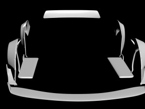 F488 Wide Body Kit Printable 3D प्रिंट मॉडल