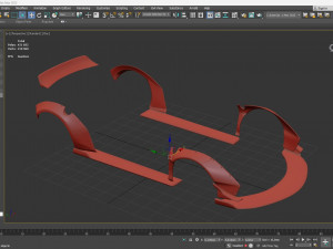 F488 Wide Body Kit Printable 3D प्रिंट मॉडल