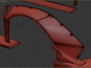 F488 Wide Body Kit Printable 3D प्रिंट मॉडल