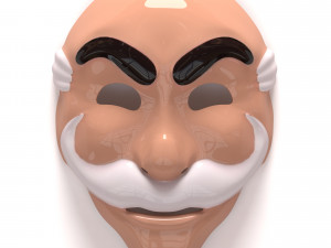 FSociety Mask 3D Print Model