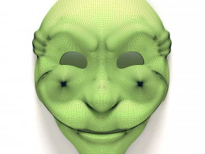 FSociety Mask 3D Print Model