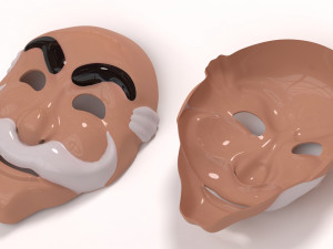 FSociety Mask 3D Print Model