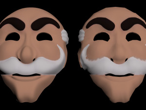 FSociety Mask 3D Print Model