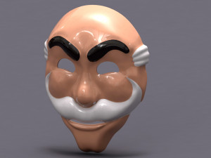 FSociety Mask 3D Print Model