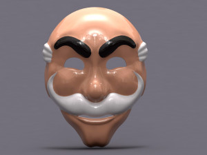 FSociety Mask 3D Print Model