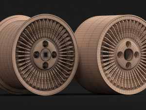 Delorean Rim 3D Принт Модель