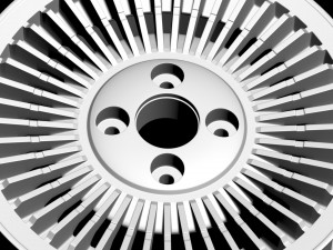 Delorean Rim 3D Принт Модель