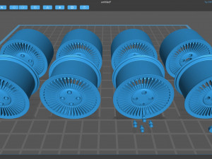 Delorean Rim 3D Принт Модель