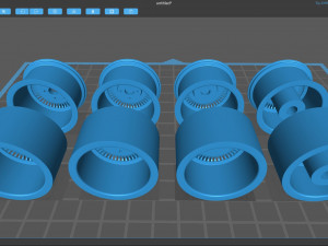 Delorean Rim 3D Принт Модель