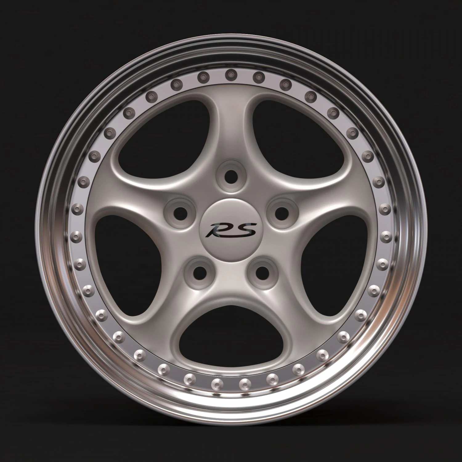 993 RS Speedline Wheels 3D Print Model .c4d .max .obj .3ds .fbx .stl .blend 