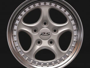 Ruote 993 RS Speedline Modello di stampa 3D