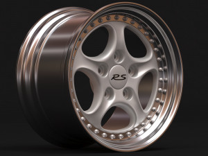 993 RS Speedline Wheels Model Cetak 3D