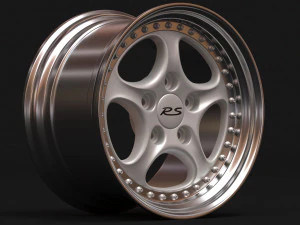 993 RS Speedline Wheels 3D Print Model