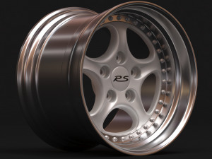 993 RS Speedline Wheels Model Cetak 3D