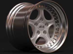 993 RS Speedline Wheels 3D Print Model
