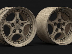 993 RS Speedline Wheels Model Cetak 3D