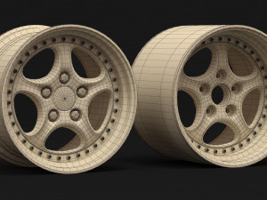 993 RS Speedline Wheels Model Cetak 3D