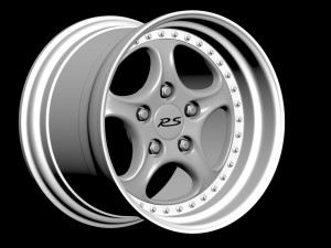 993 RS Speedline Wheels Model Cetak 3D
