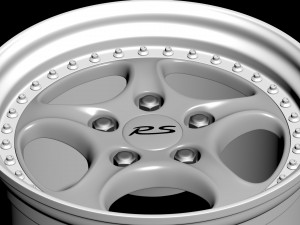 993 RS Speedline Wheels Model Cetak 3D