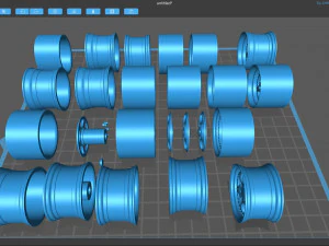993 RS Speedline Wheels 3D Print Model
