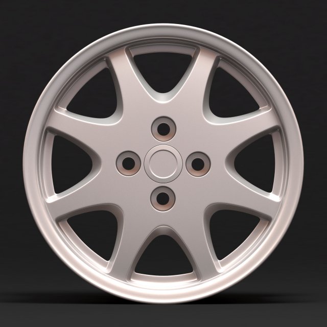 RS200 Wheel 8 Spoke 3D प्रिंट मॉडल .c4d .max .obj .3ds .fbx .stl .blend 