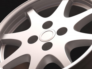 RS200 Wheel 8 Spoke 3D प्रिंट मॉडल