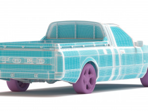 Sierra P100 Pick Up Print Kit 3D Print Model