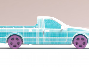 Sierra P100 Pick Up Print Kit 3D Print Model