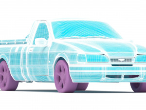 Sierra P100 Pick Up Print Kit 3D Print Model